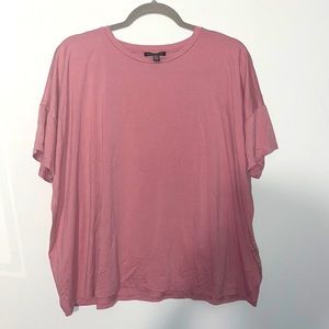 Eileen Fisher pink tshirt size medium